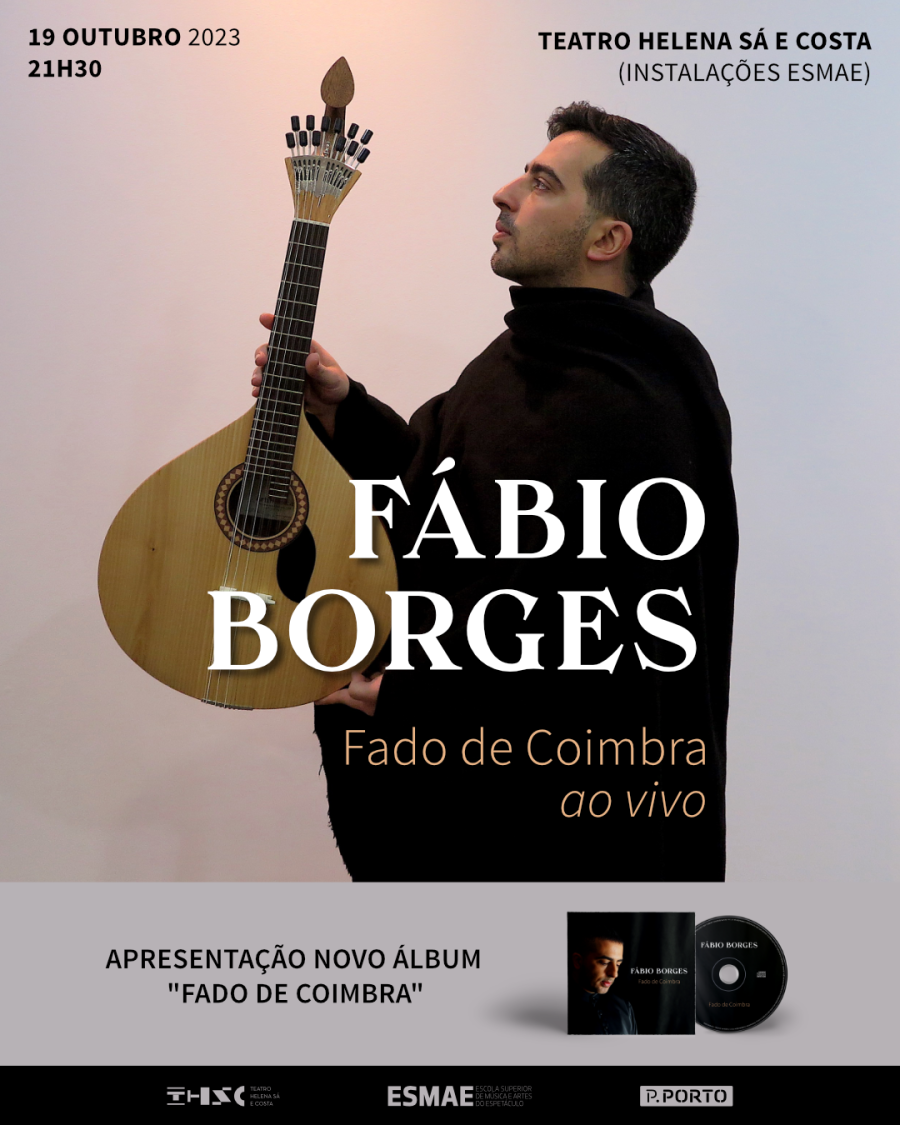 Fábio Borges - Fado de Coimbra ao Vivo LANÇAMENTO NOVO ÁLBUM