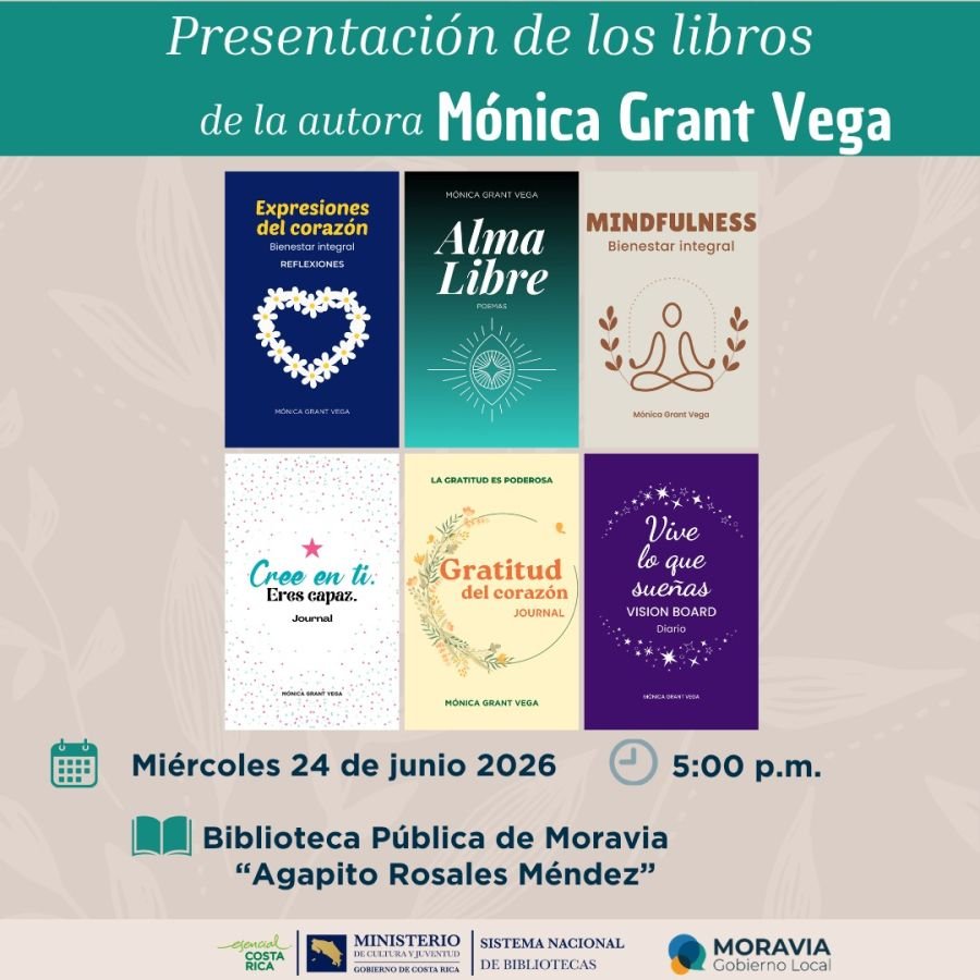Presentación de los libros de la autora Mónica Grant Vega