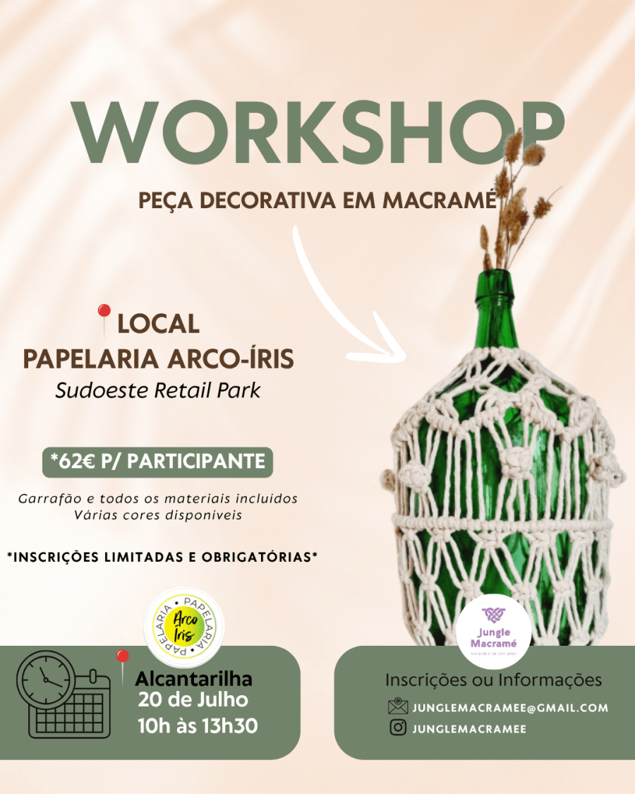 workshop de macramé 
