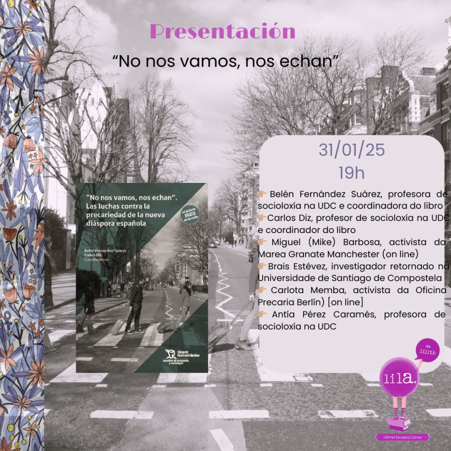 Presentación del libro: No nos vamos, nos echan. Las luchas contra la precariedad de la nueva diáspora española