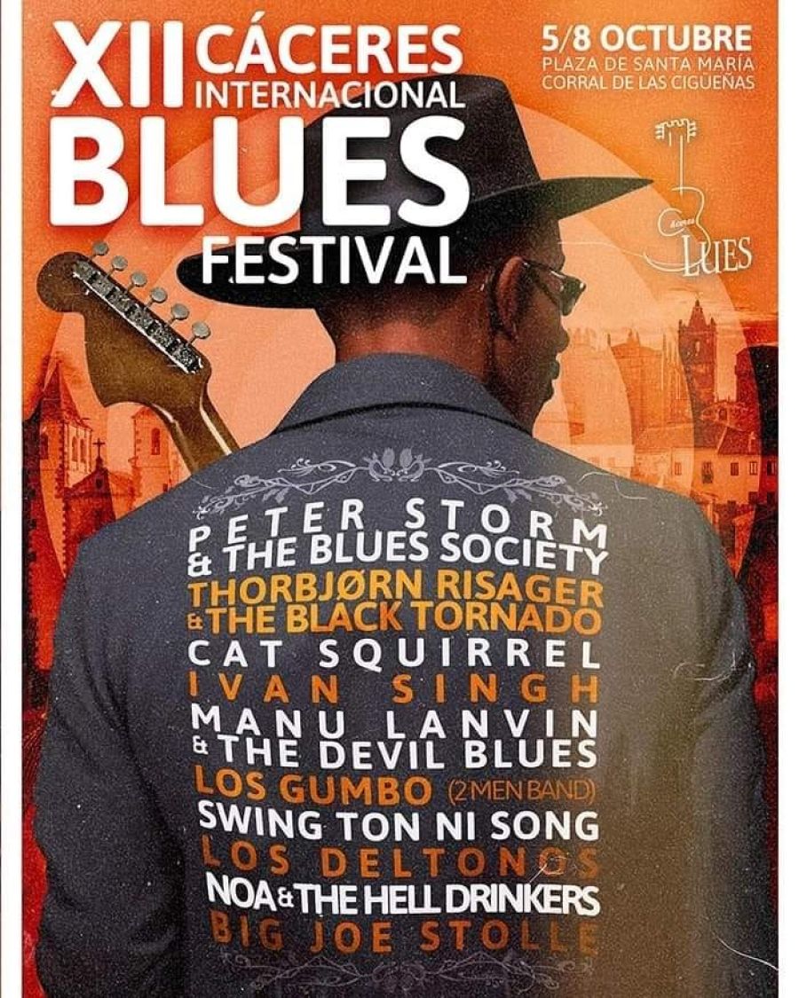 XII Cáceres International Blues Festival 2023