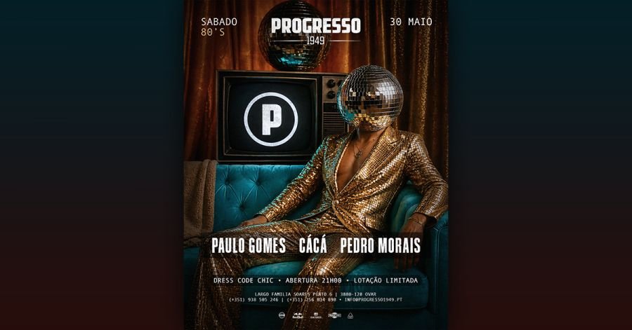 PROGRESSO 1949 ★ 80's | Paulo Gomes • Cácá • Pedro Morais
