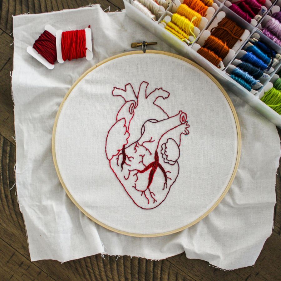 SAINT VALENTINE'S EMBROIDERY WORKSHOP