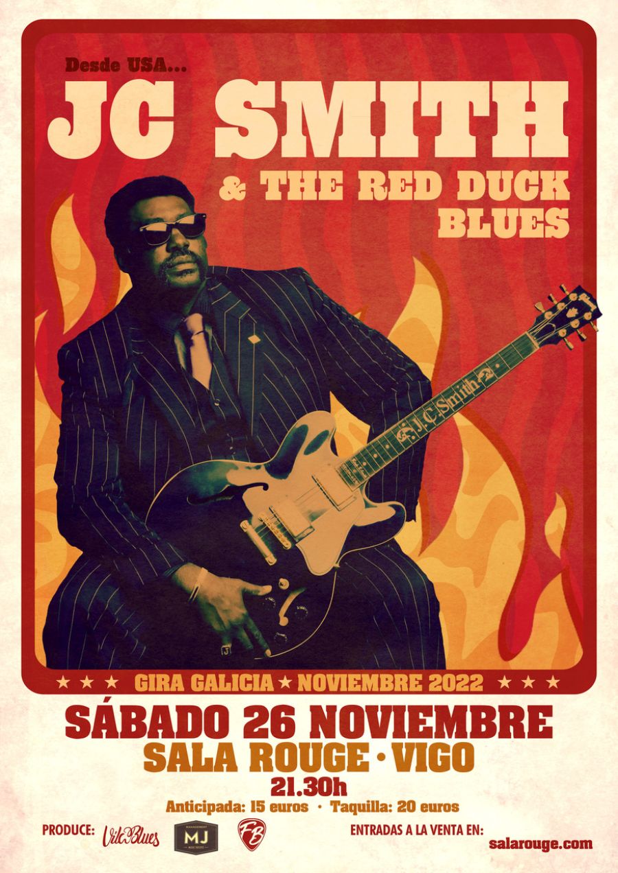 JC SMITH & THE Red Duck Blues Band (USA)