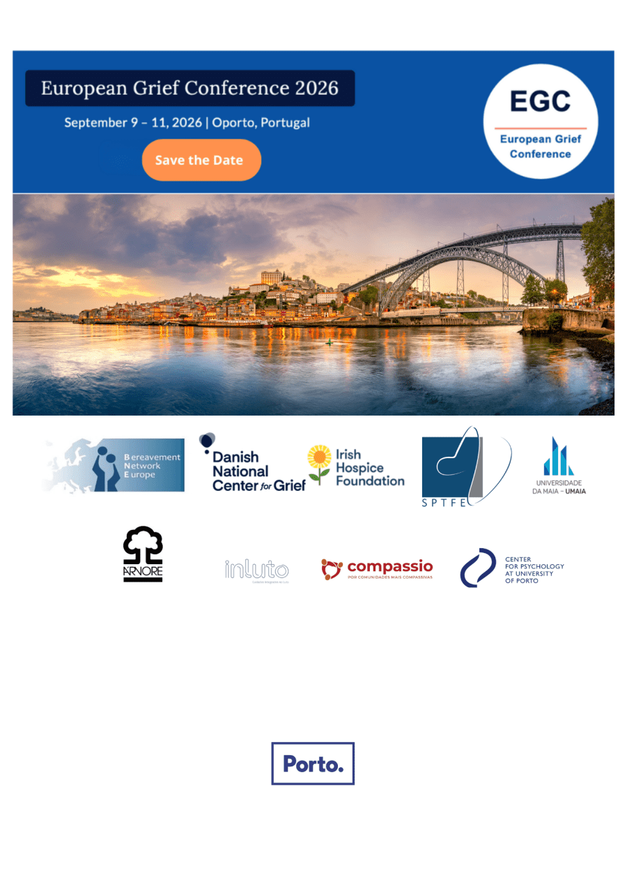 Cidade do Porto recebe a European Grief Conference, uma das principais conferências europeias sobre luto e perda