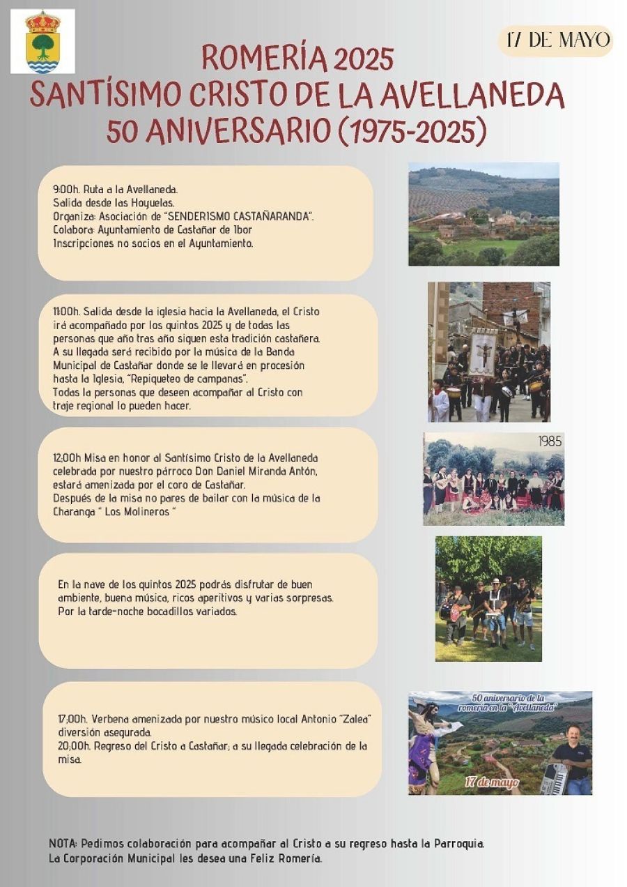 Romería del Santísimo Cristo de la Avellaneda 2025