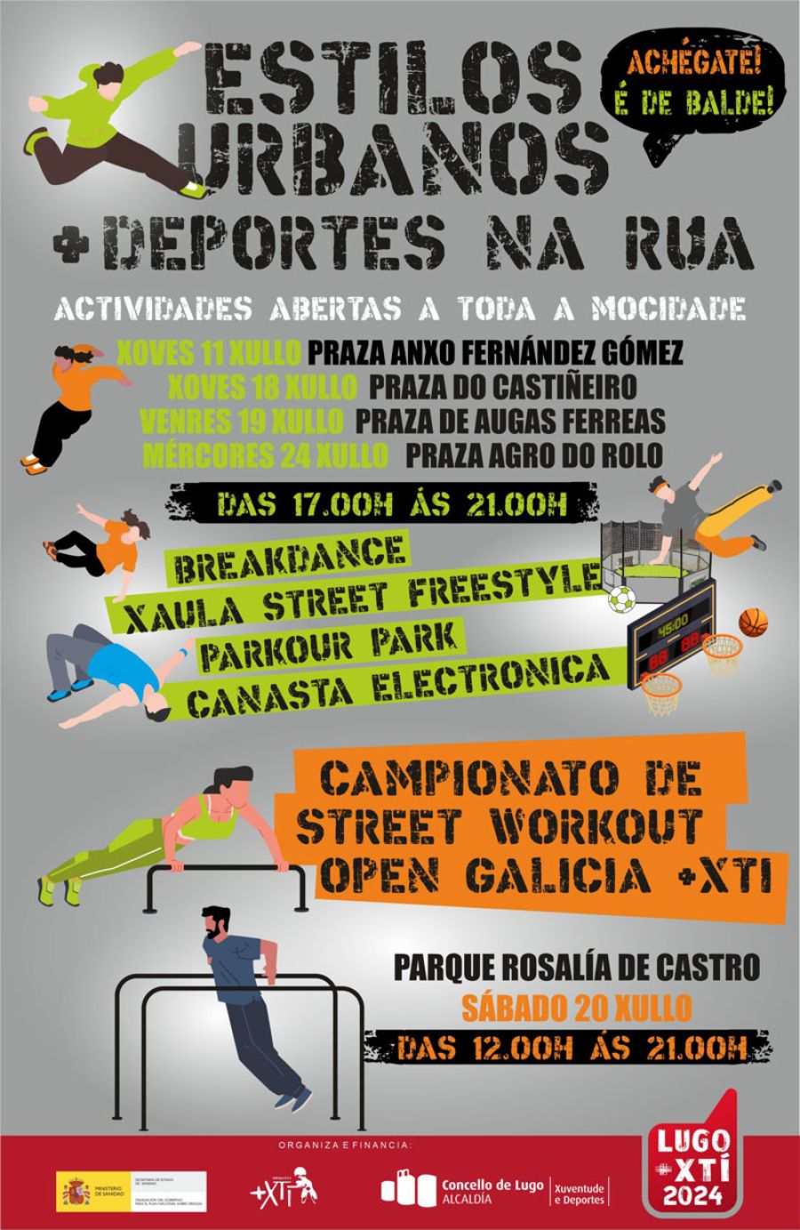 Campionato de Street Workout 2024 | Parque de Rosalía