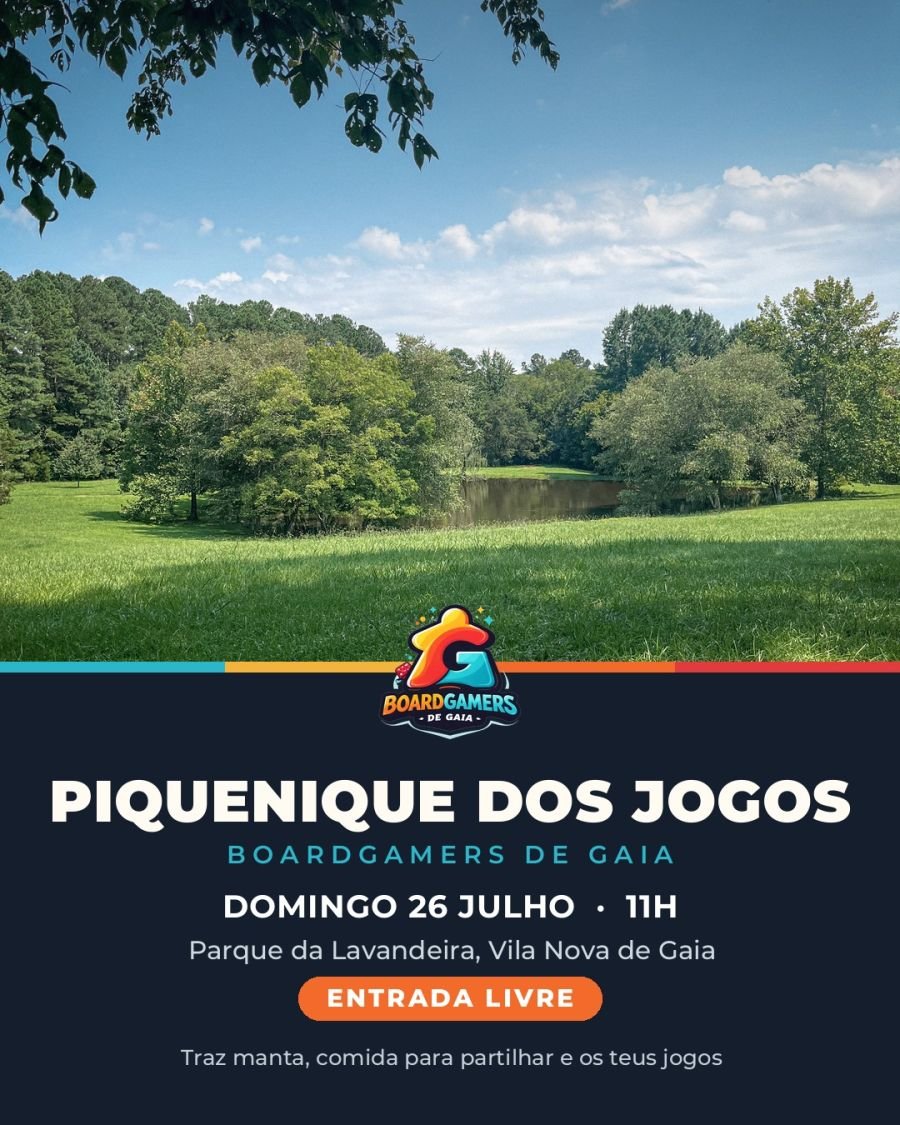 Piquenique dos Jogos — Boardgamers de Gaia