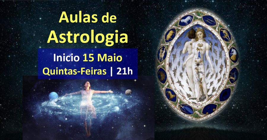 Aulas de Astrologia. Iniciação à Linguagem do Mapa Natal.