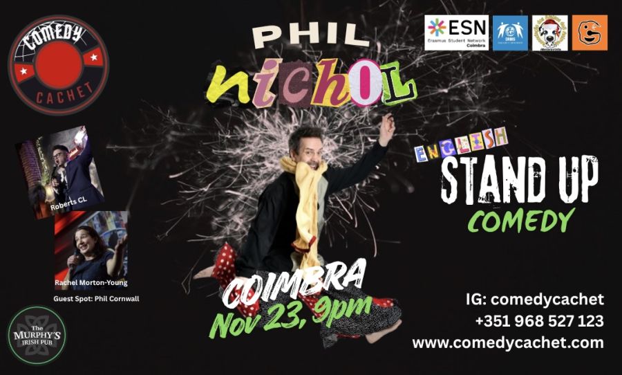 Stand Up Comedy - PHIL NICHOL - Live in Coimbra