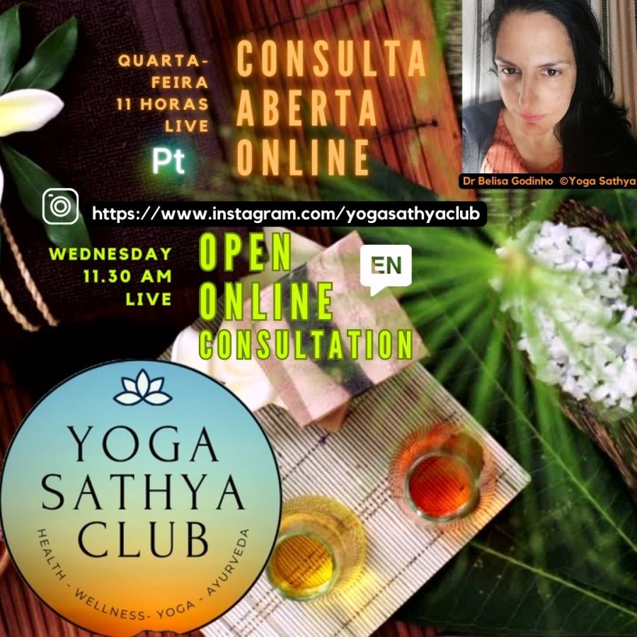 Open Online Consultation Dr Belisa Godinho ©Yoga Sathya