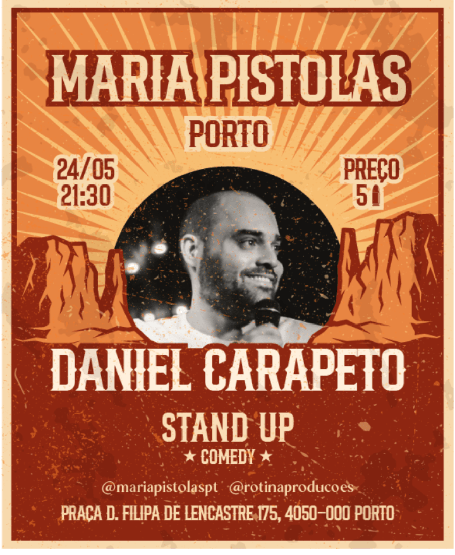 Maria Pistolas Comedy Session 24/Maio - Daniel Carapeto