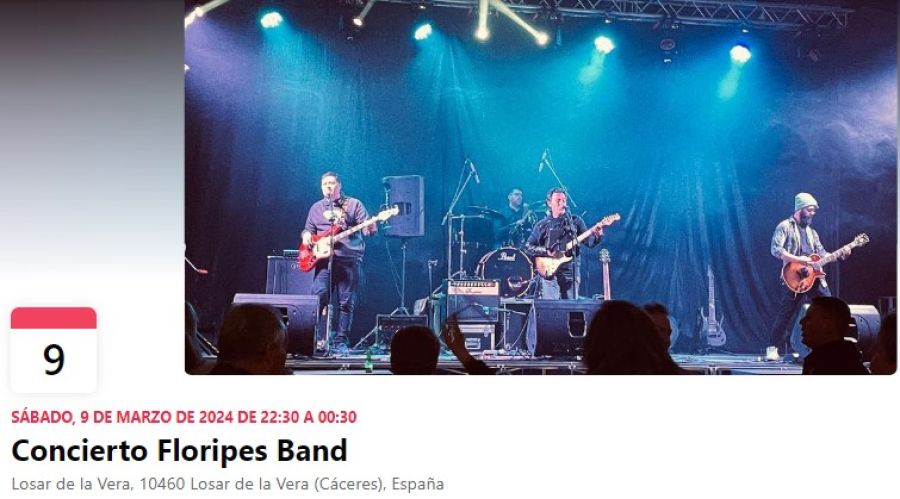 Concierto Floripes Band