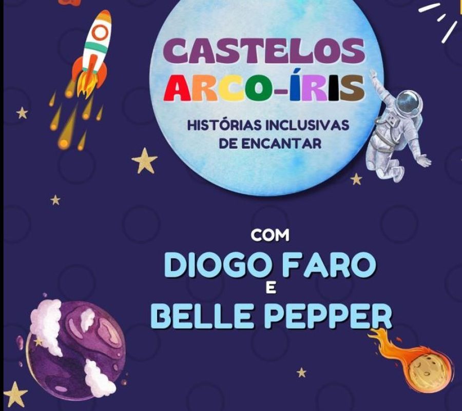 HORA DO CONTO 'UM CROCODILO DE VESTIDO' POR QUER ART LAB/ CASTELOS ARCO-ÍRIS