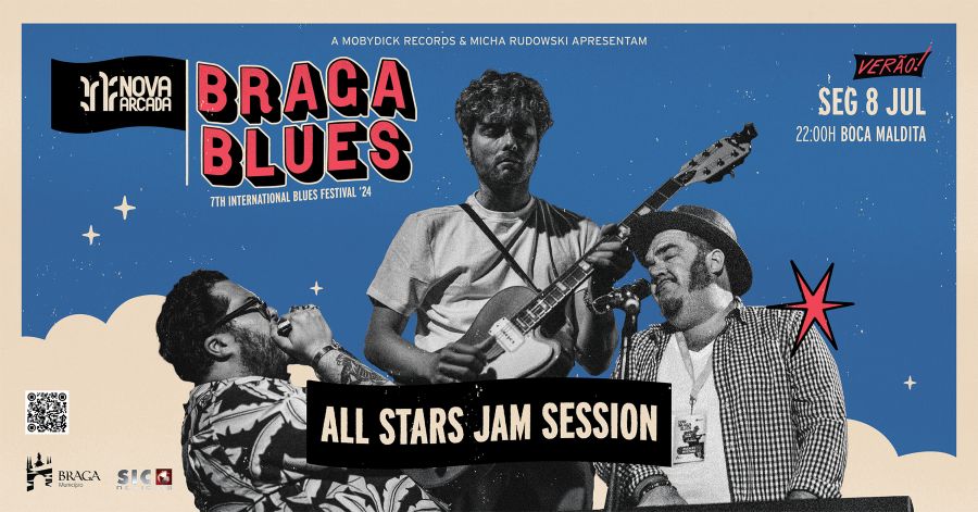 All Stars Jam Session - Festival Nova Arcada Braga Blues 2024