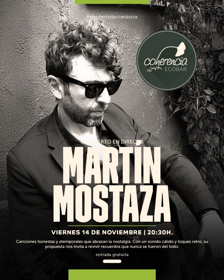 CONCIERTO | Martín Mostaza