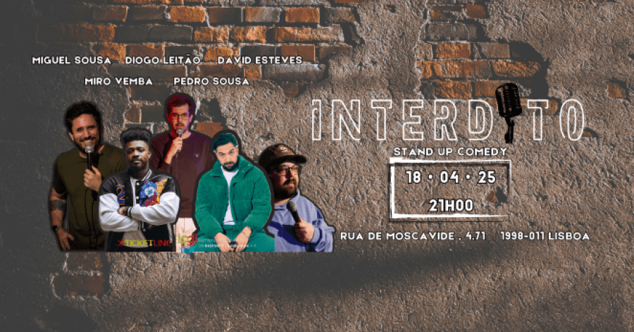 Interdito - STAND UP COMEDY