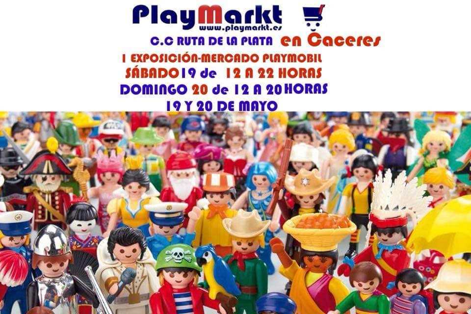 Exposición mercado Playmobil
