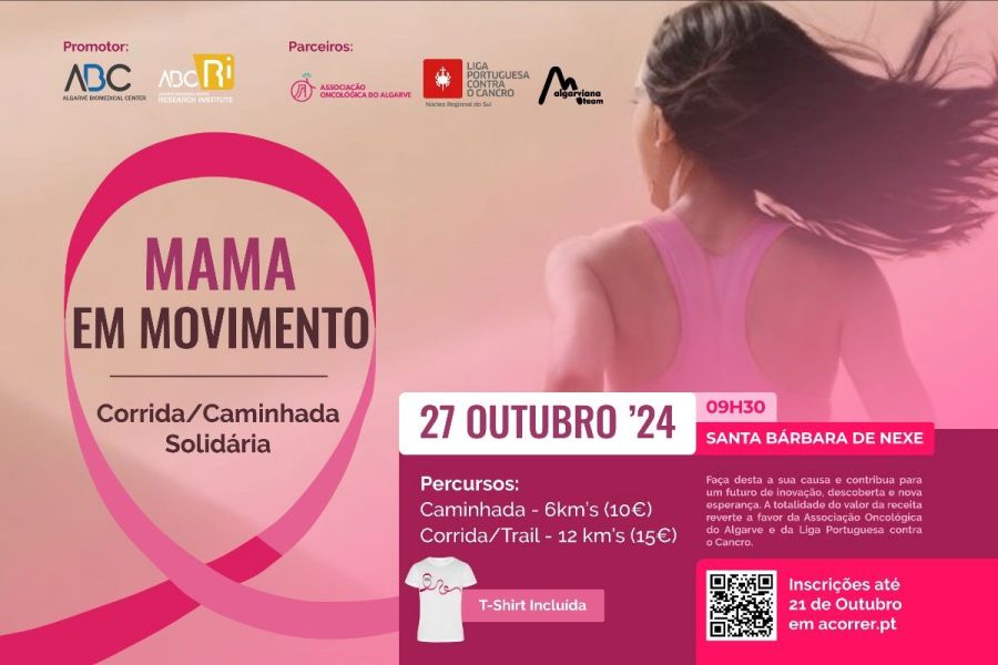 3º Edição da Corrida/Caminhada 'Mama em Movimento'