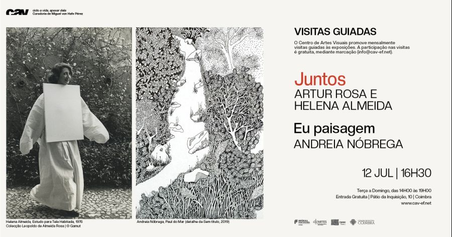 Visita guiada às exposições 'Juntos' e 'Eu paisagem'