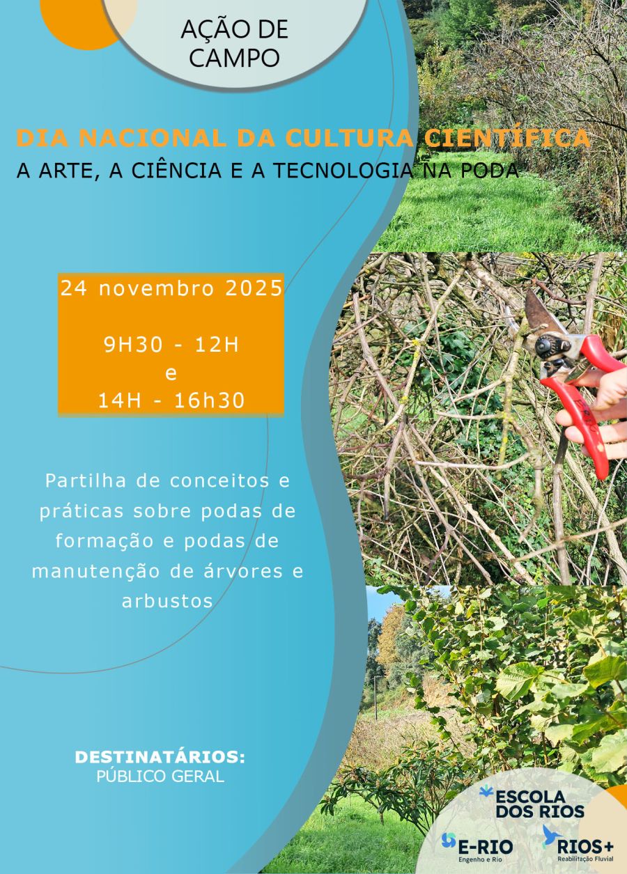 Dia Nacional da Cultura Científica - A arte, a ciência e a tecnologia da poda