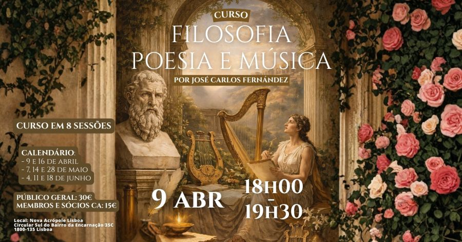 Curso | Filosofia, Poesia e Música