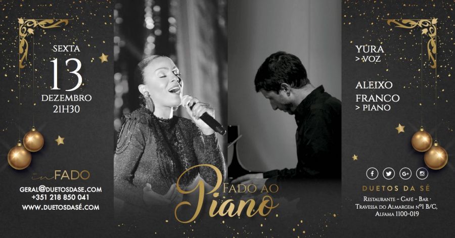 IN FADO – Fado ao Piano – Yura & Aleixo Franco