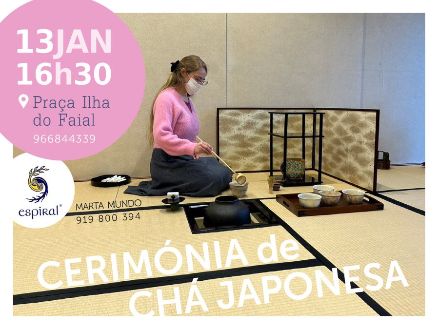 Cerimónia do Chá Japonesa - Lisboa, 13 Janeiro