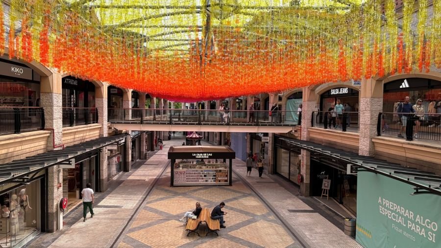 Nova experiência sensorial e cheia de cor no Forum Aveiro