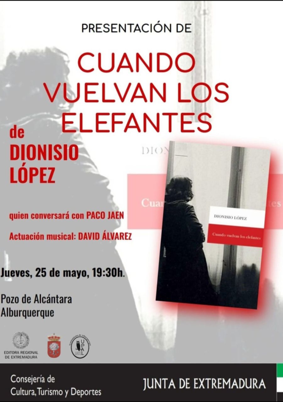 Presentación del libro de relatos 'Cuando vuelvan los elefantes' (DIONISIO LÓPEZ)