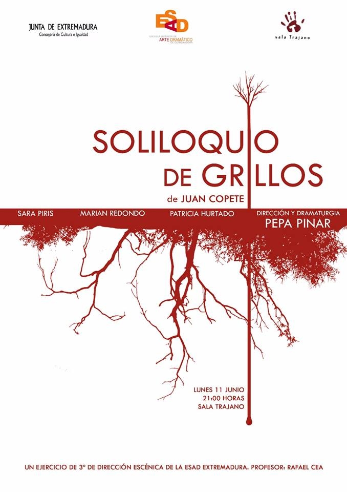 Teatro «Soliloquio de grillos», de Juan Copete || ESAD