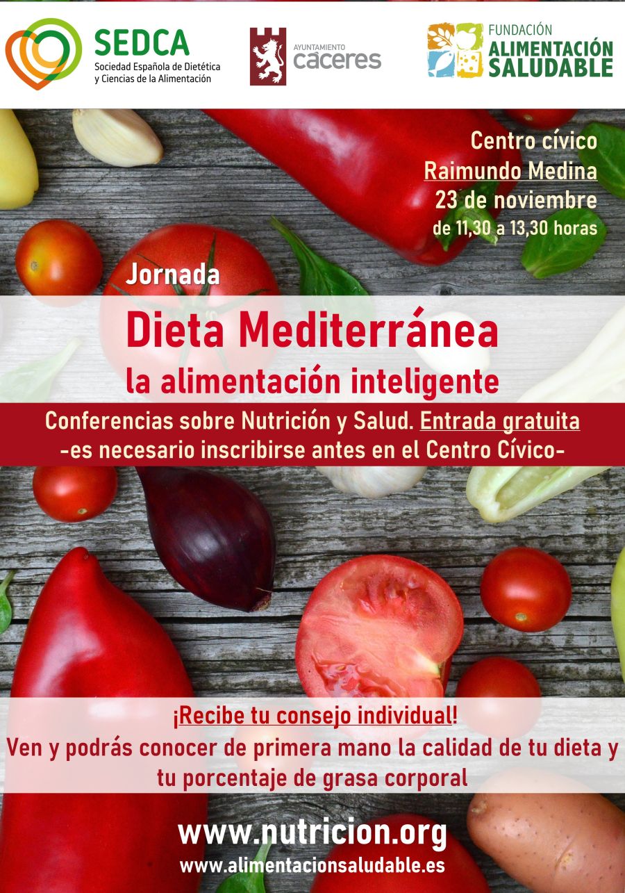 Dieta Mediterránea: la alimentación inteligente Conferencias sobre Nutrición y Salud.