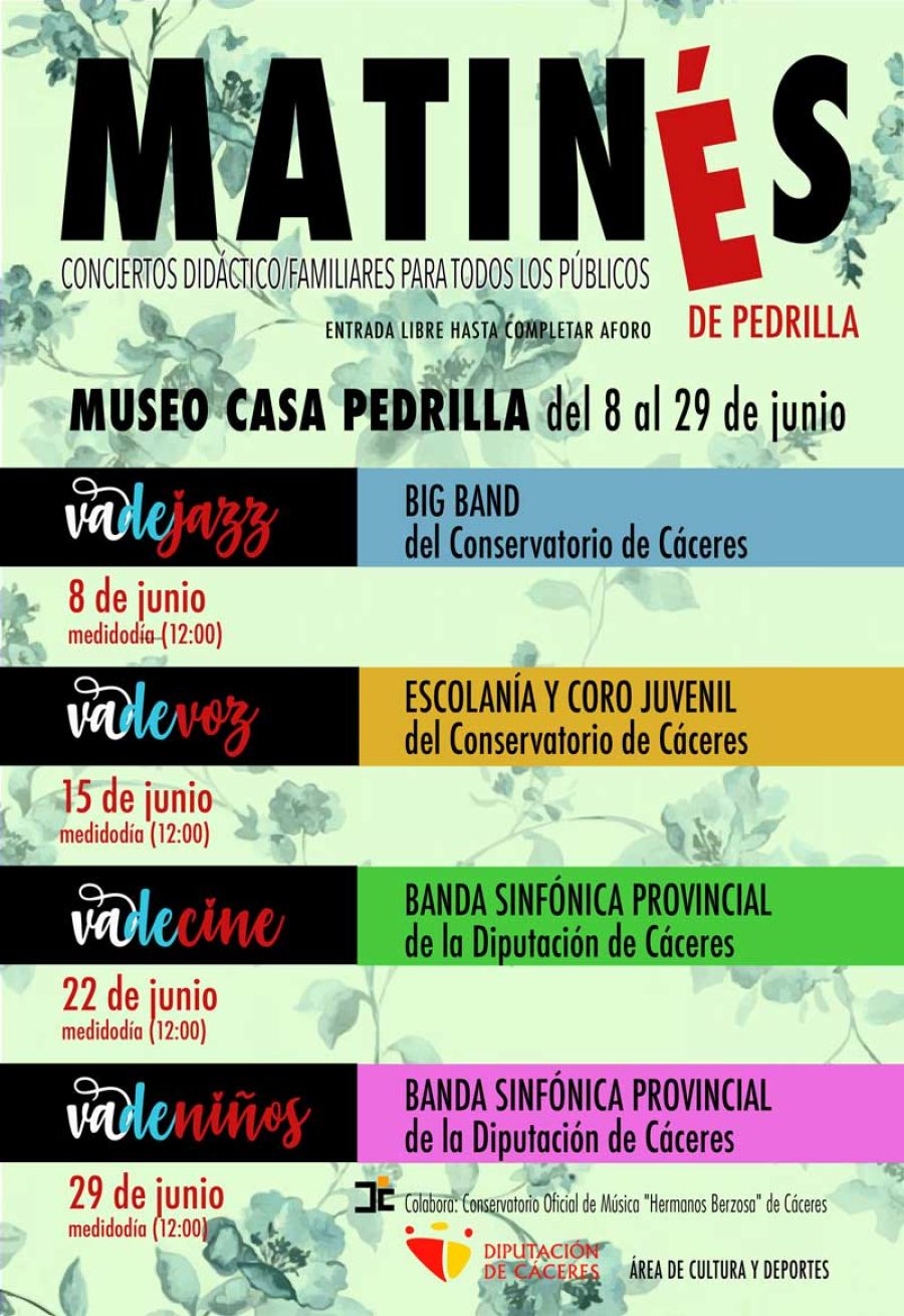 Matinés de Pedrilla 2025