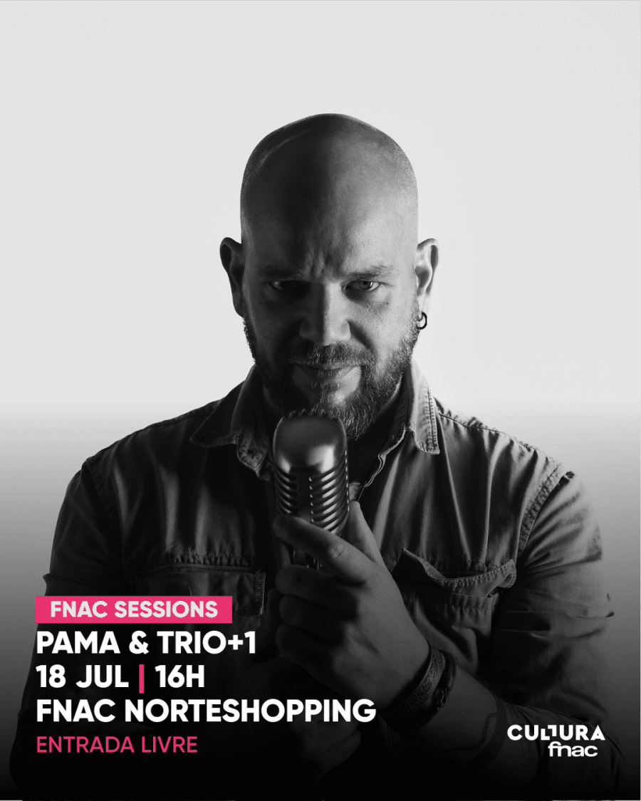FNAC Session NorteShopping: PAMA com a banda Trio+1 