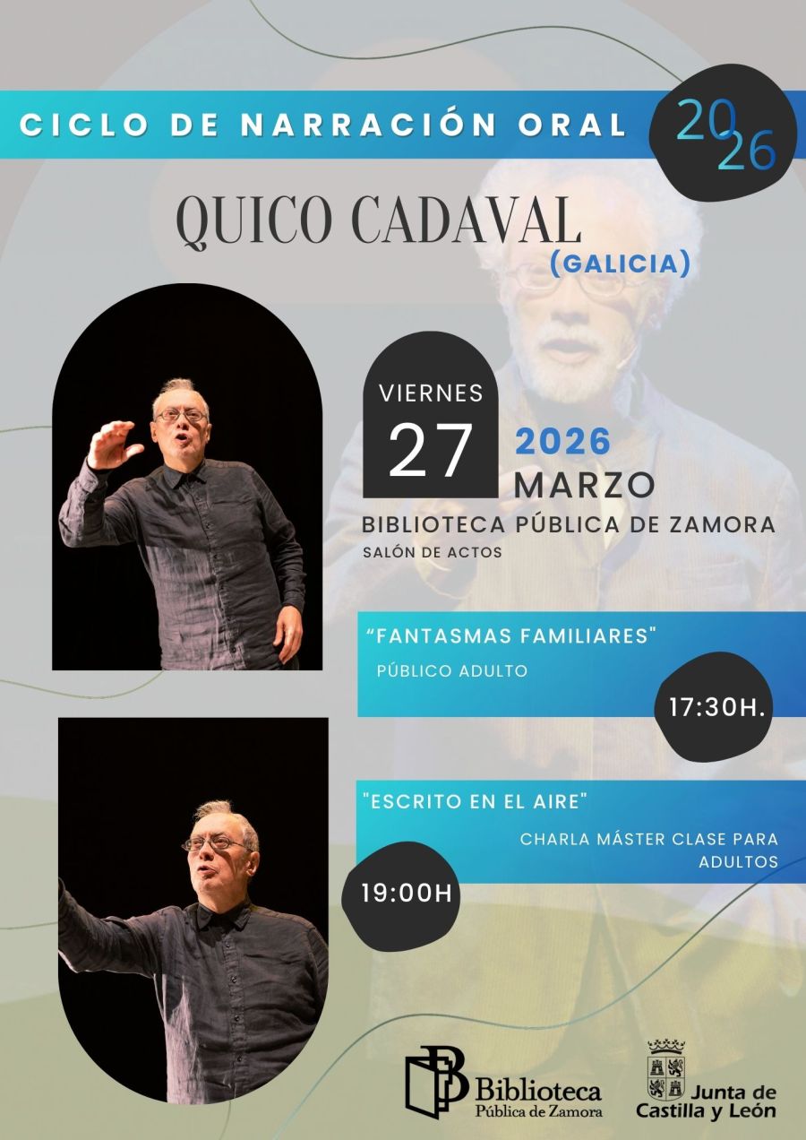 Ciclo de Narración Oral. Quico Cadaval