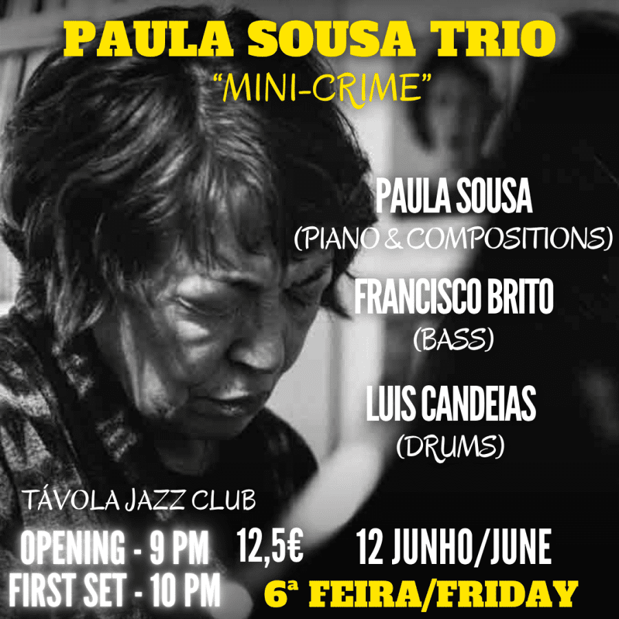 Paula Sousa Trio “Mini Crime” - Live Jazz no Távola Jazz Club