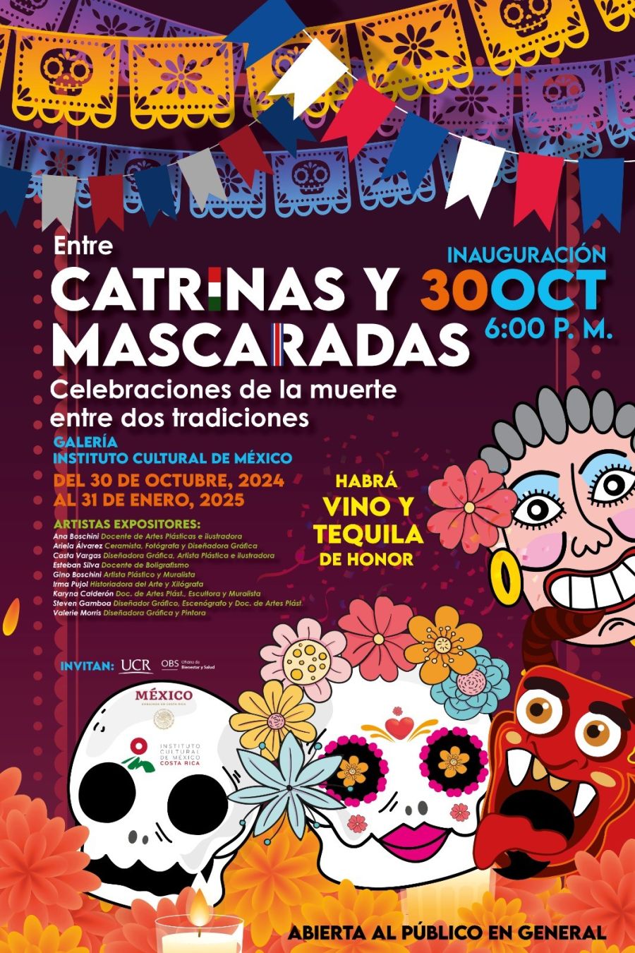 Inauguración. Mascaradas Celebración de la muerte entre dos tradiciones