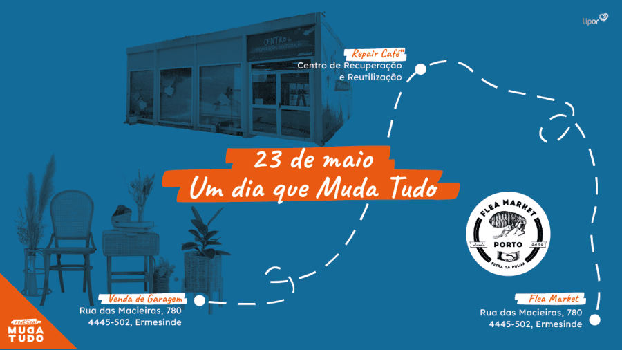 Um Dia que Muda Tudo || Flea Market Spot & Venda de Garagem & Repair Café