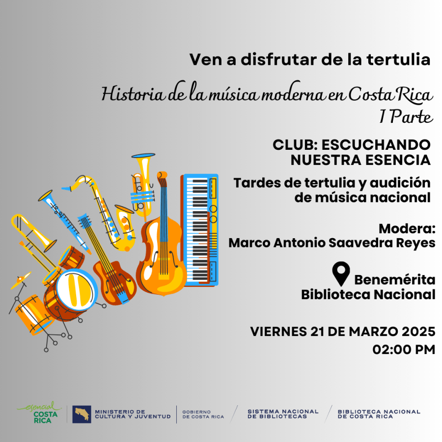 Historia de la música moderna en Costa Rica. I Parte