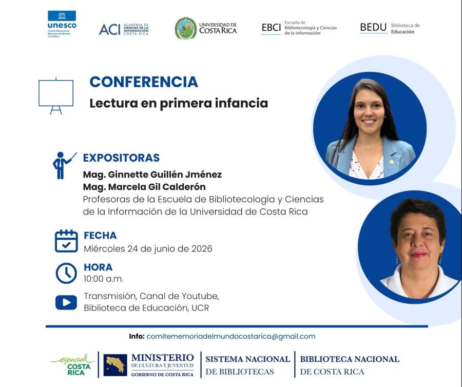Conferencia virtual 'Lectura en primera infancia'