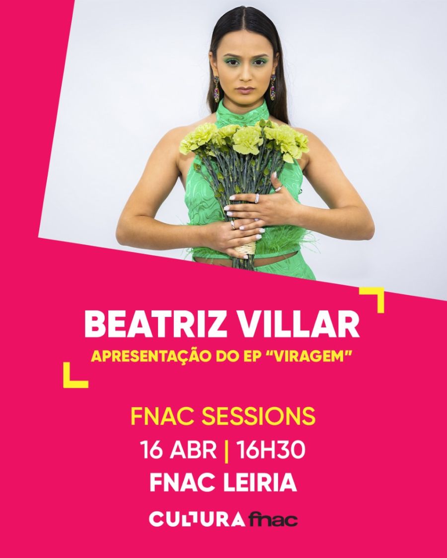 Apresentação do EP “VIRAGEM”, da Beatriz Villar| FNAC de Leiria.