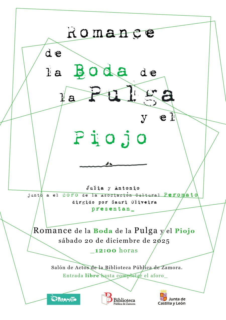 Presentación del libro 'Romance de la boda de la pulga y el piojo'
