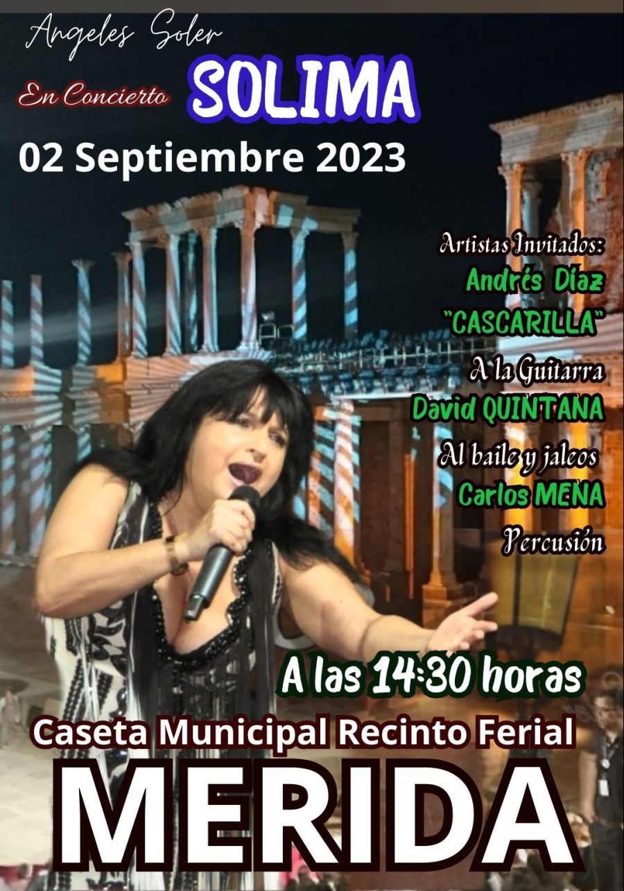 SOLIMA en Concierto en Mérida 2023