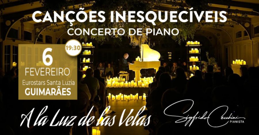 Concerto de Piano À Luz das Velas: Canções Inesquecíveis