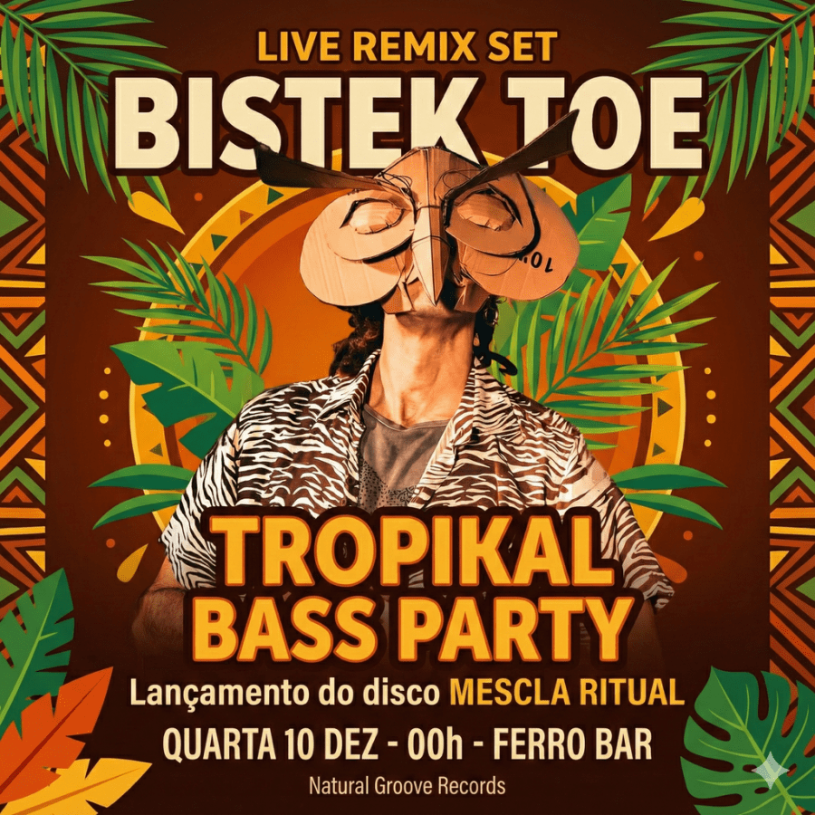 BISTEK TOE : Lançamento do Disco MESCLA RITUAL 