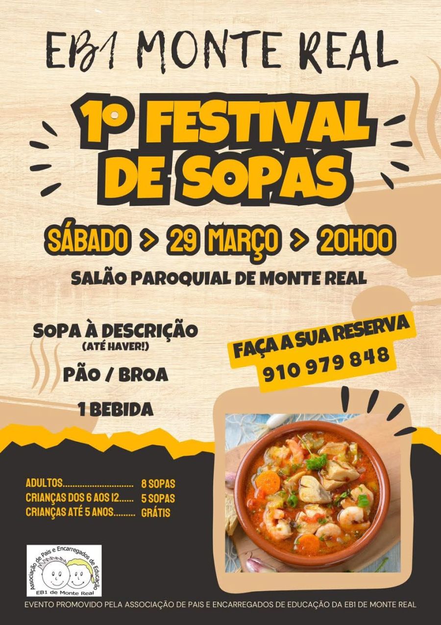 Festival de Sopas EB 1 de Monte Real 
