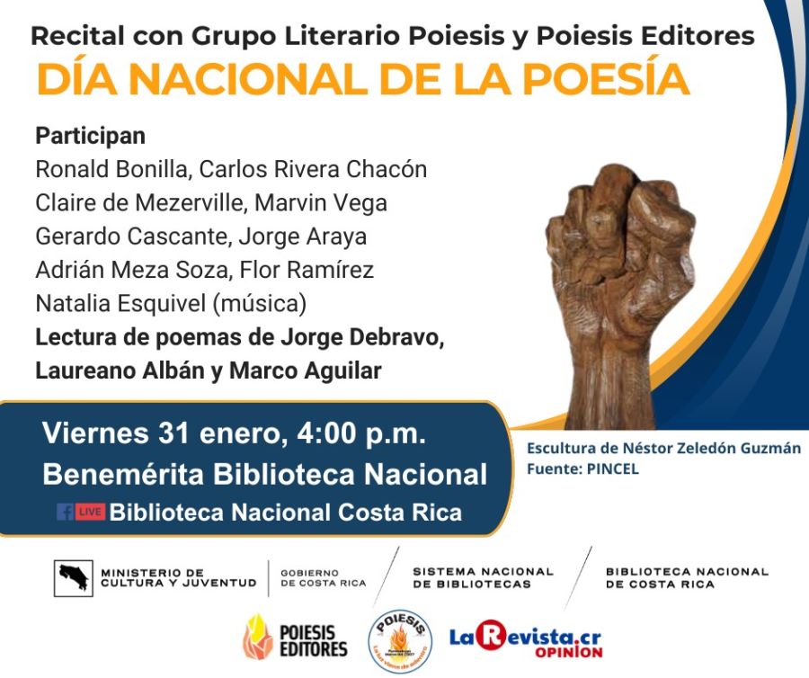 Recital. Día Nacional de la Poesía, con el Grupo Literario Poiesis