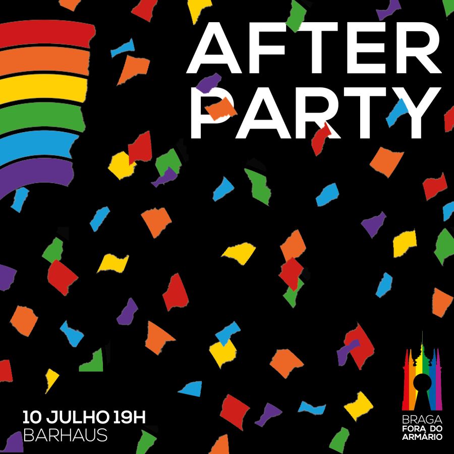 AFTER PARTY | Pós-Marcha LGBTQIAP+ Braga 2022