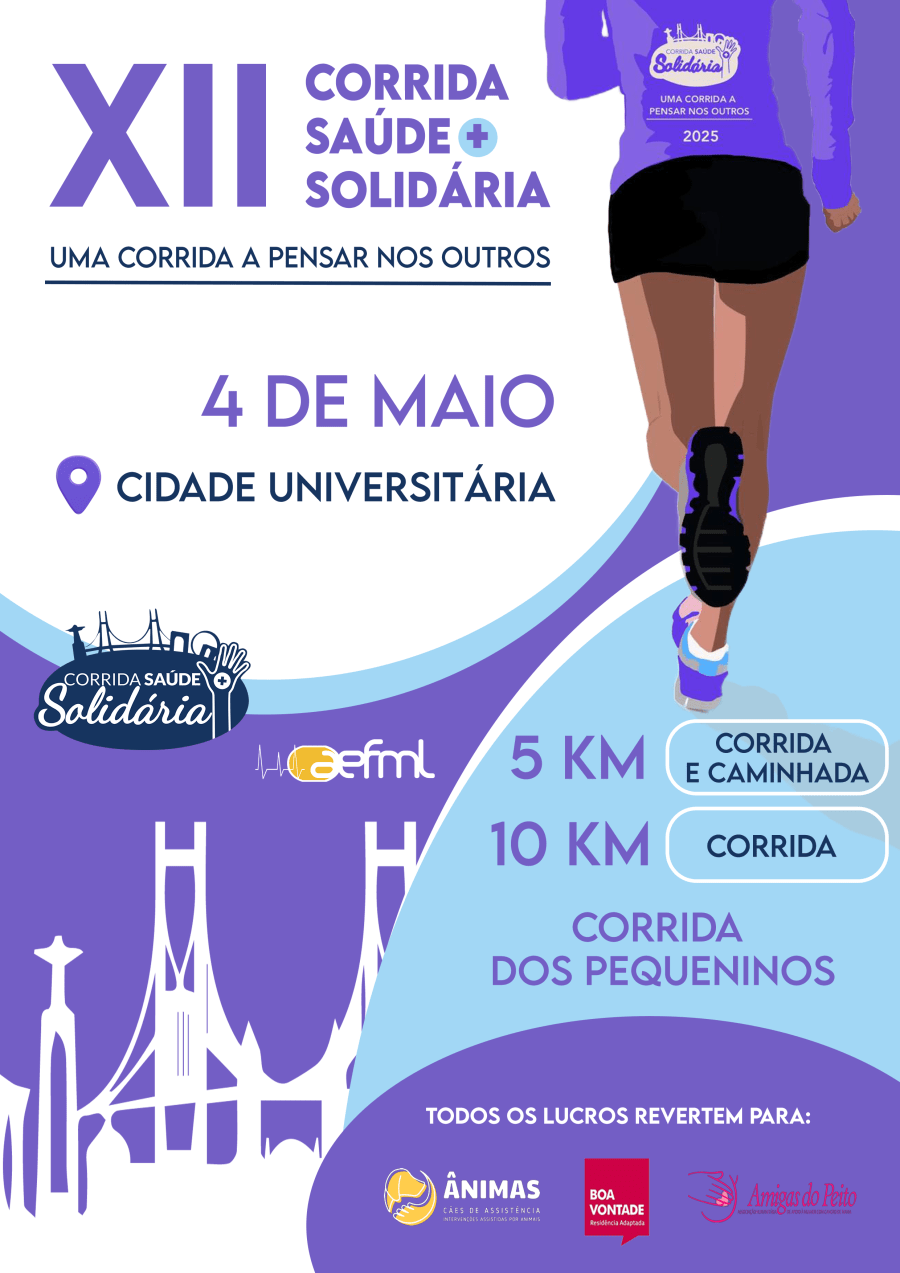 XII CORRIDA SAÚDE + SOLIDÁRIA