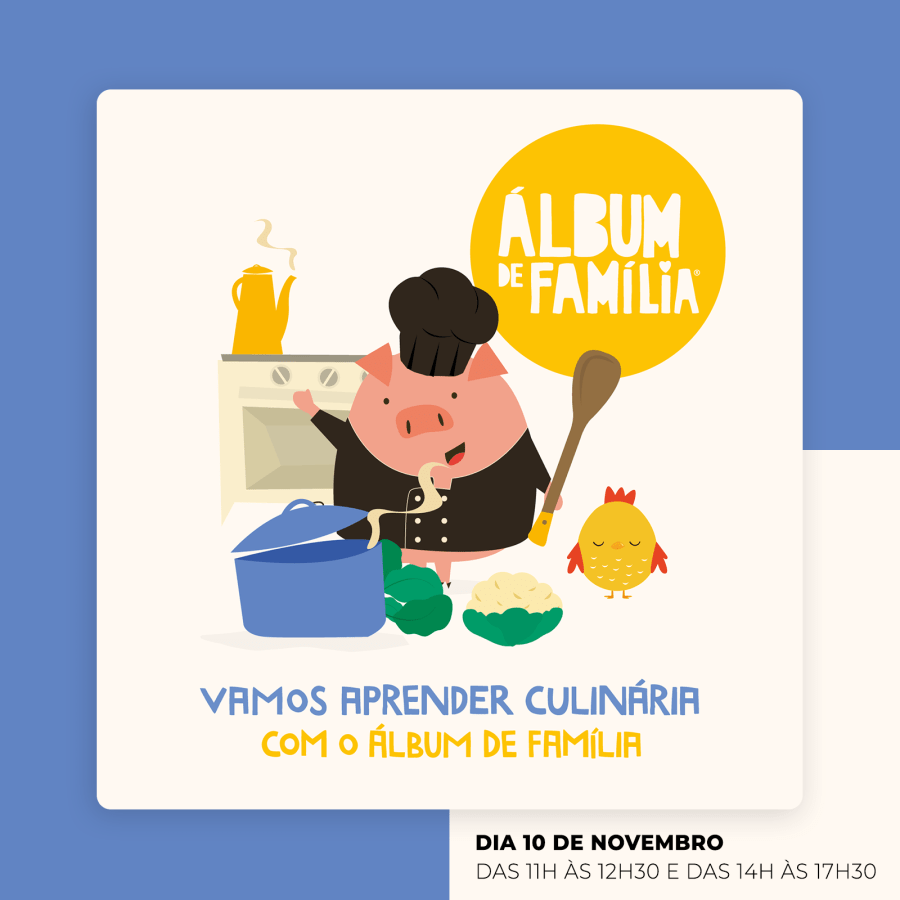 Este Domingo há um Atelier de Culinária no LeiriaShopping